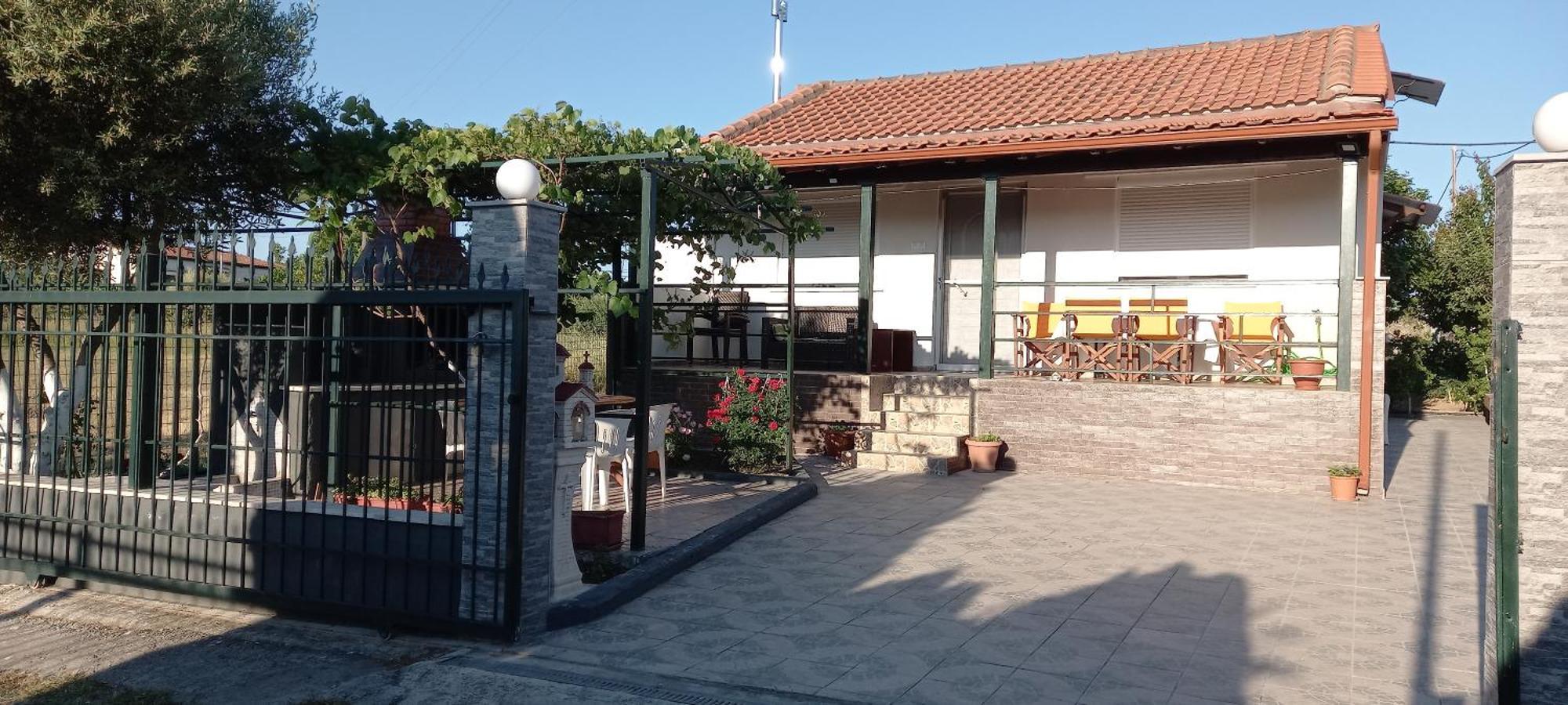 הוילה Nea Kallikrateia Haus מראה חיצוני תמונה