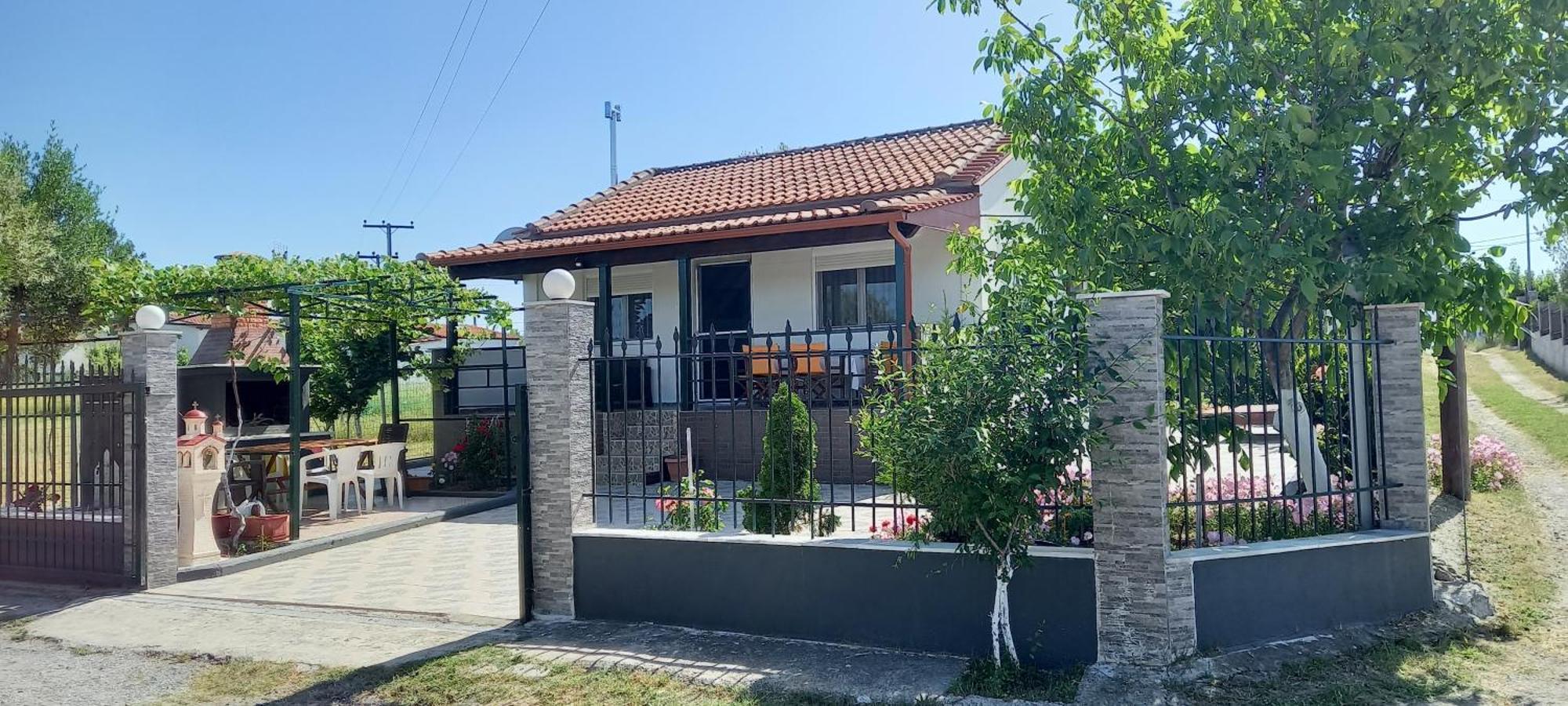 הוילה Nea Kallikrateia Haus מראה חיצוני תמונה